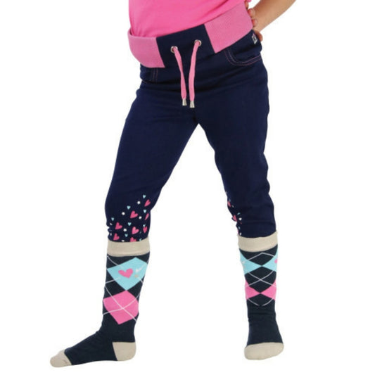 I Love My Pony Collection Denim Pull on Breeches by Little Rider