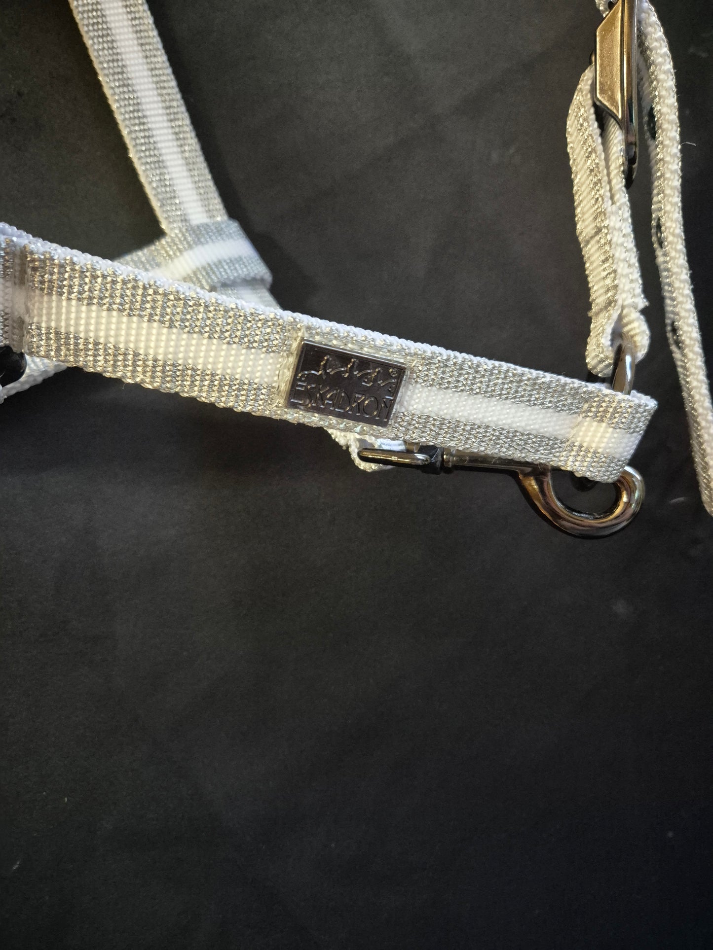 Eskadron Platinum Collection Pin Buckle Striped Headcollar