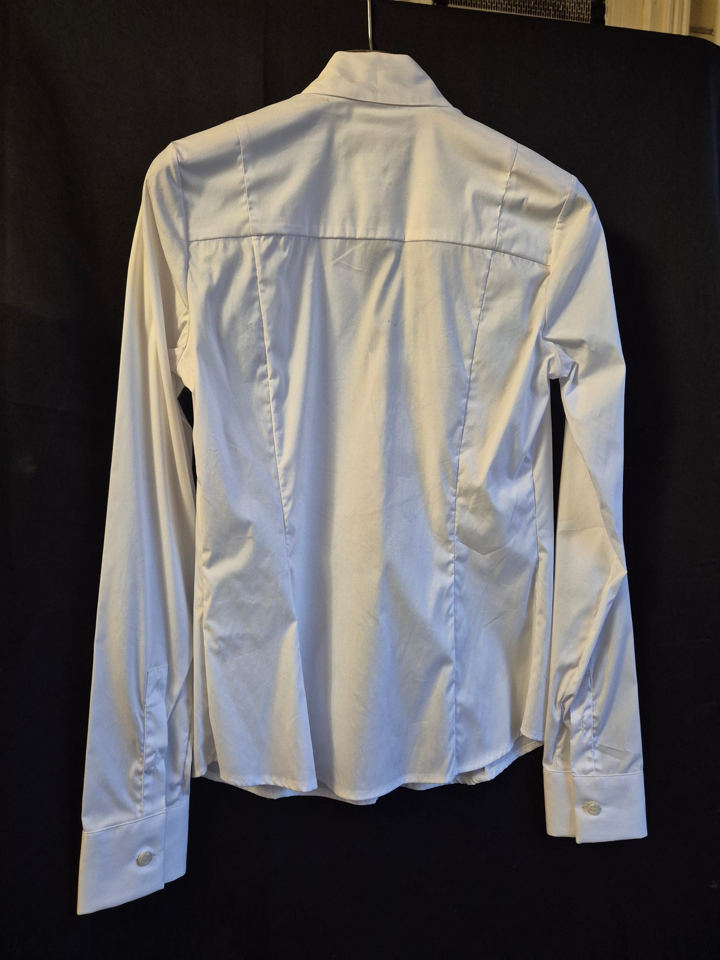 Vestrum Ladies Long Sleeve White Competition Shirt