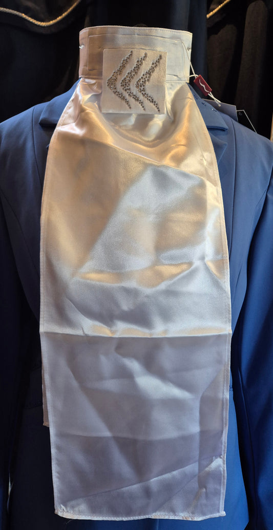 Animo Italia - Xtory Stock Tie, White and Crystal