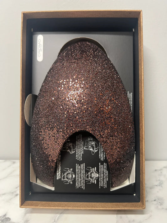 KEP Italia Cromo 2.0 Helmet Front Insert – Glitter Brown
