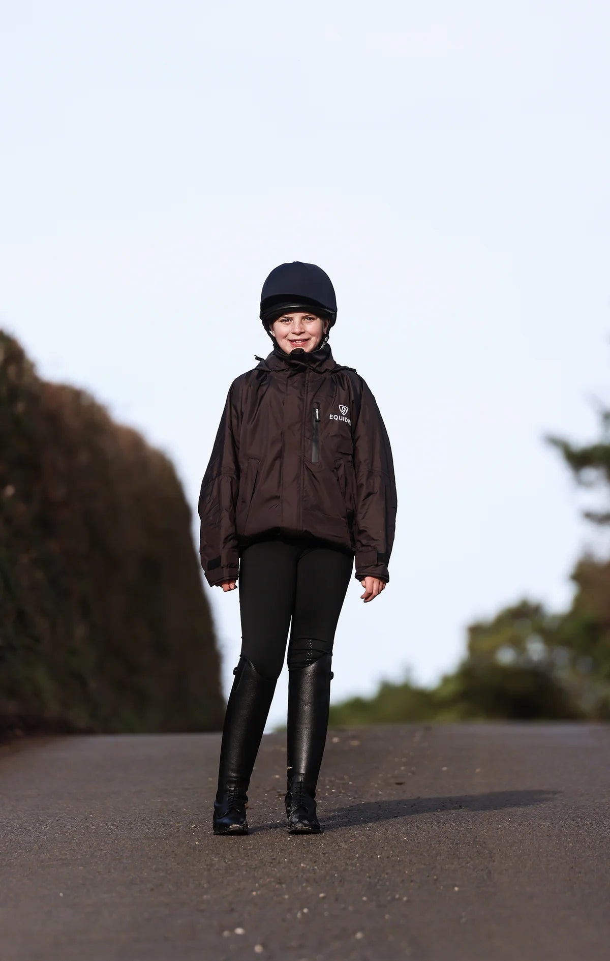 EQUIDRY Shortie children’s| Stowaway Hood|Thin fleece or cool mesh ( MAC ) lining