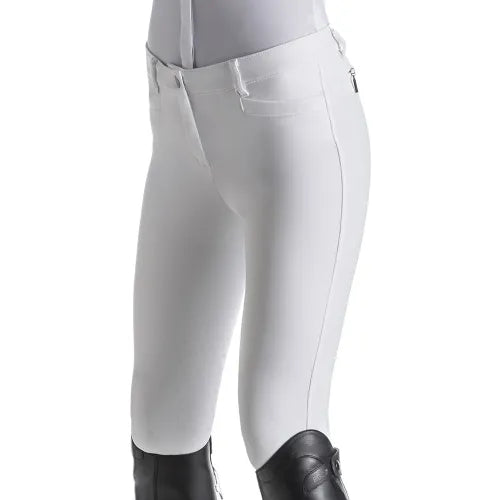 Ego7 Jumping EJ Ladies Breeches - White