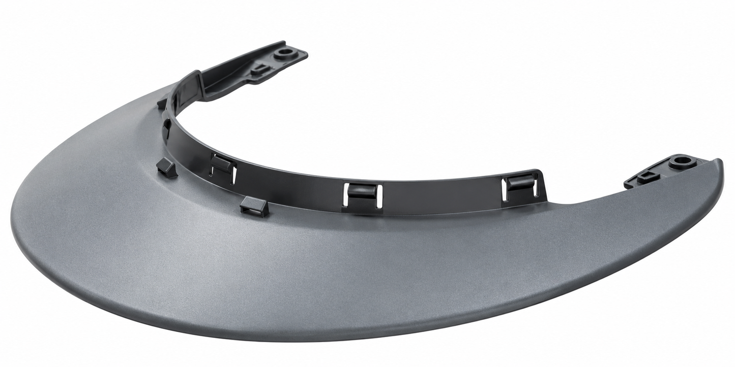 KEP Italia Cromo 2.0 Polo Visor / Peak – Grey Textile