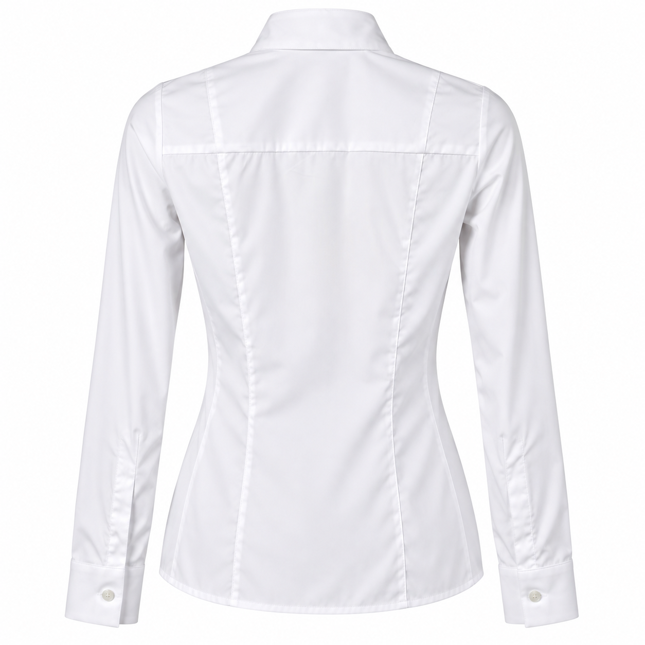 Vestrum Ladies Long Sleeve White Competition Shirt