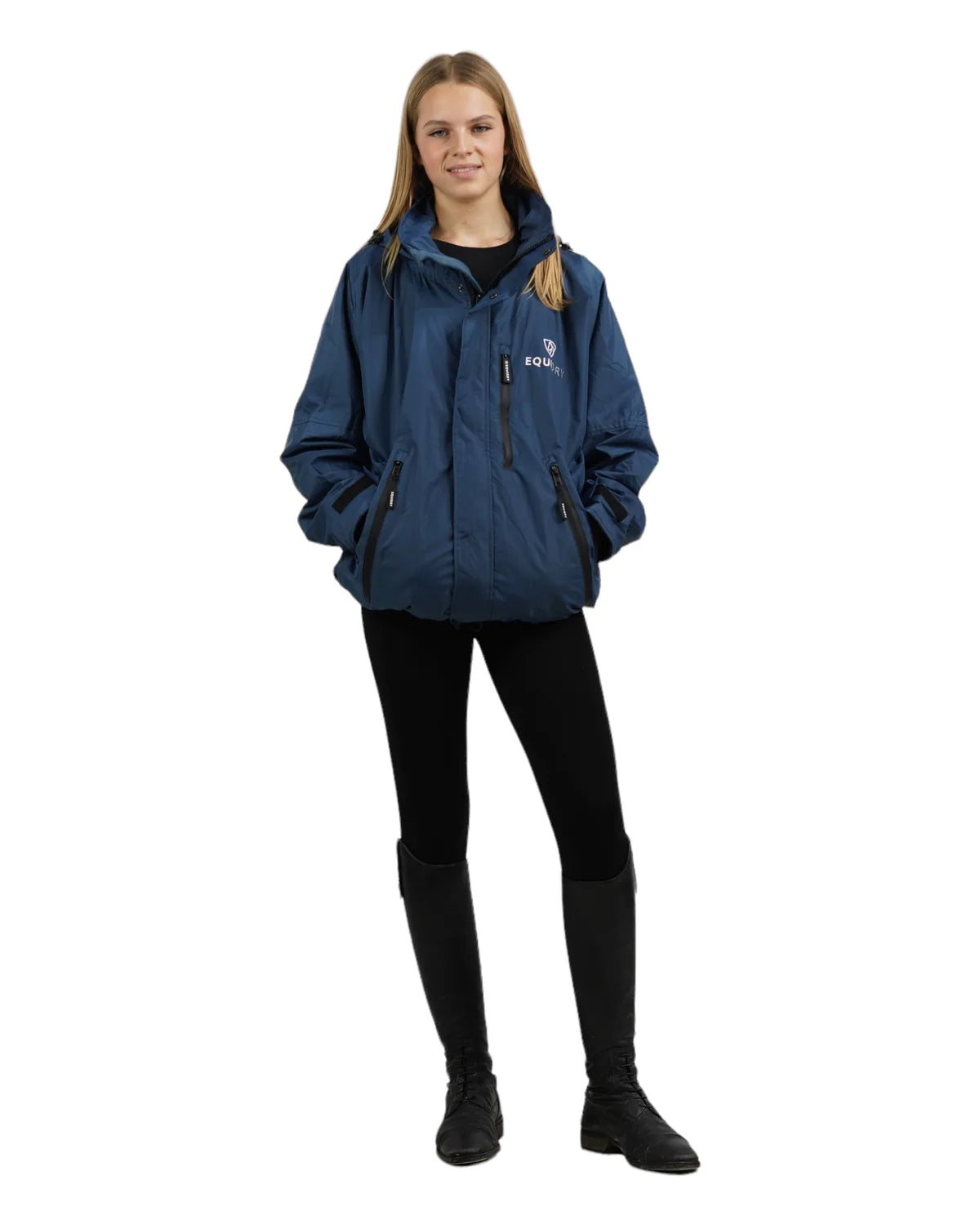 EQUIDRY Shortie | Stowaway Hood|Thin fleece or cool mesh ( MAC ) lining