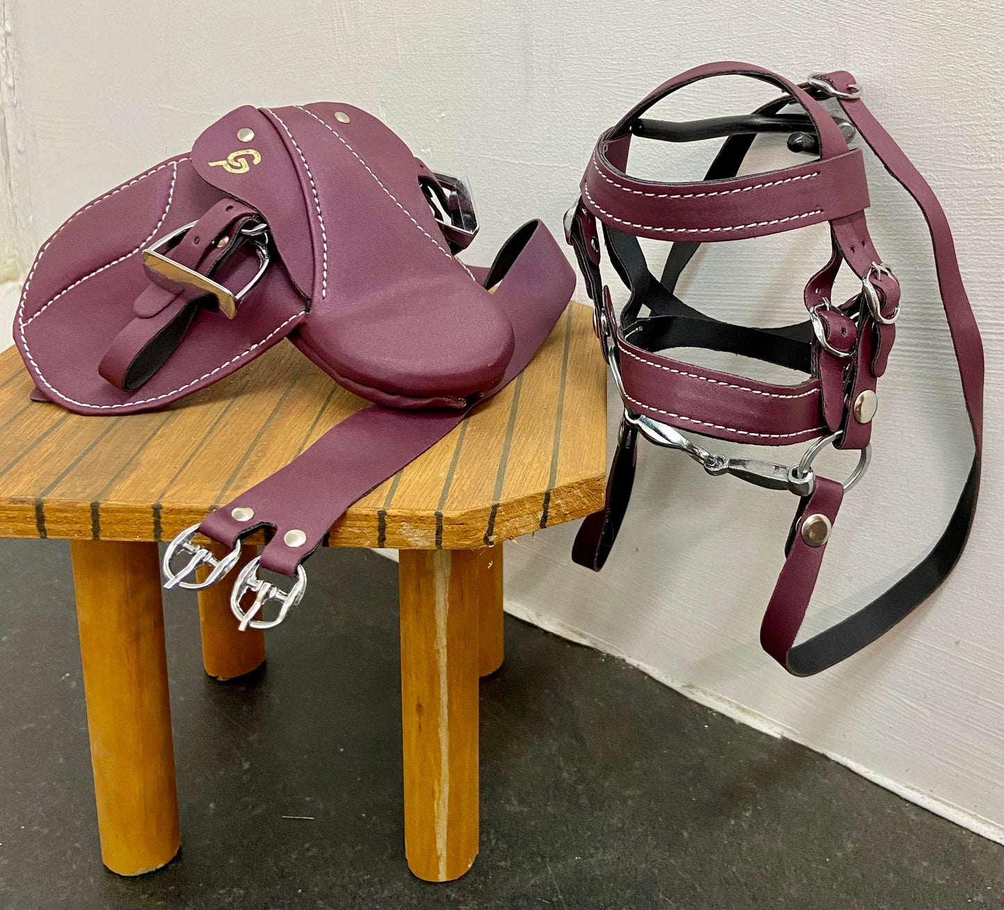 Crafty Ponies PU English Tack Set