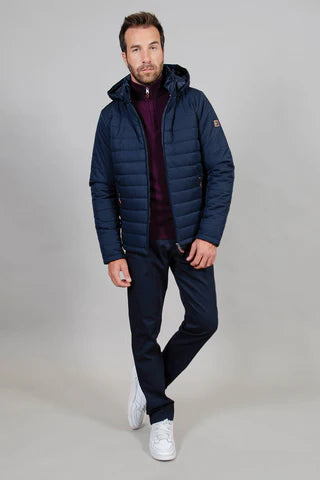 Harcour Jarco Mens Padded Jacket - Navy