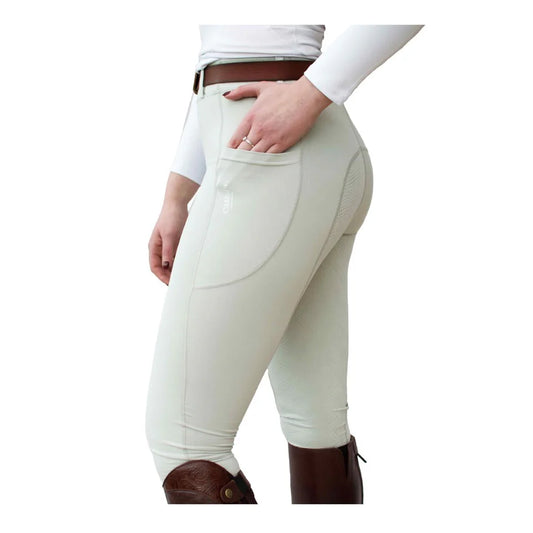 Cameo Equine Pale Grey Performance Tights