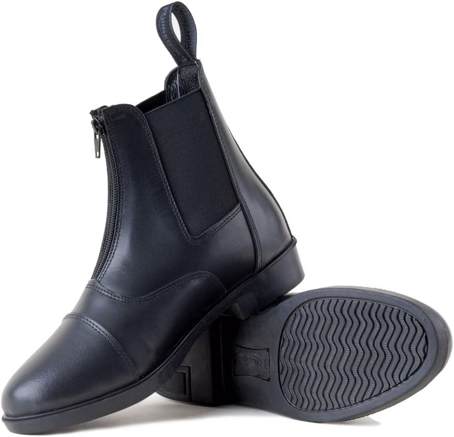 Rhinegold Junior Boston Zip Front Paddock Boot