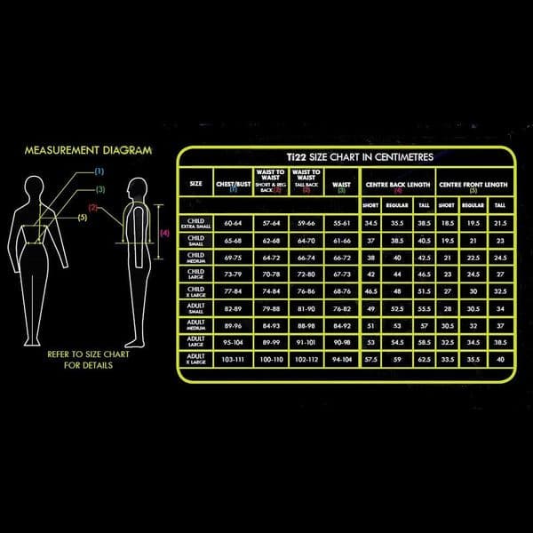 Champion Titanium Ti22 Children's Body Protector