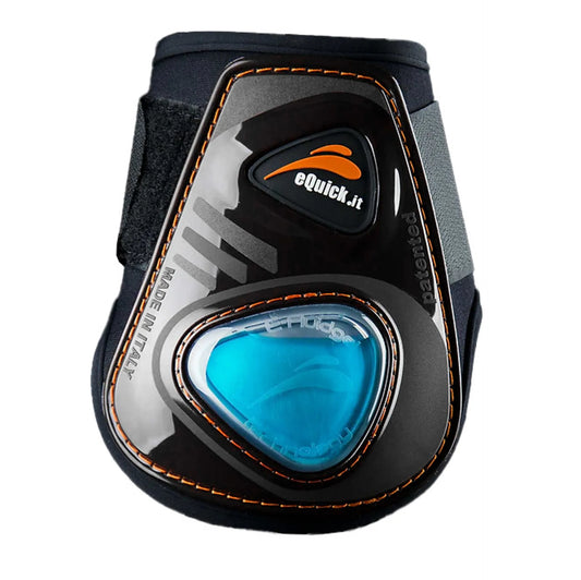 eQuick eShock Velcro Rear Fetlock Boots
