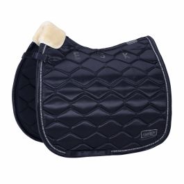 Eskadron Satin Crystal Saddlepad - Night Blue