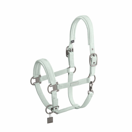 Eskadron Cord Double Pin Headcollar - Powder Green