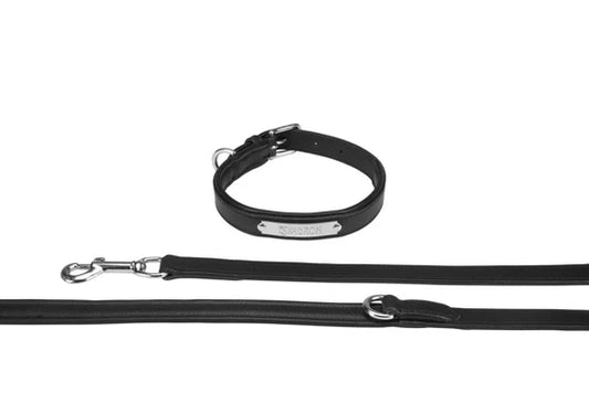 Eskadron Leather Dog Collar And Lead Set