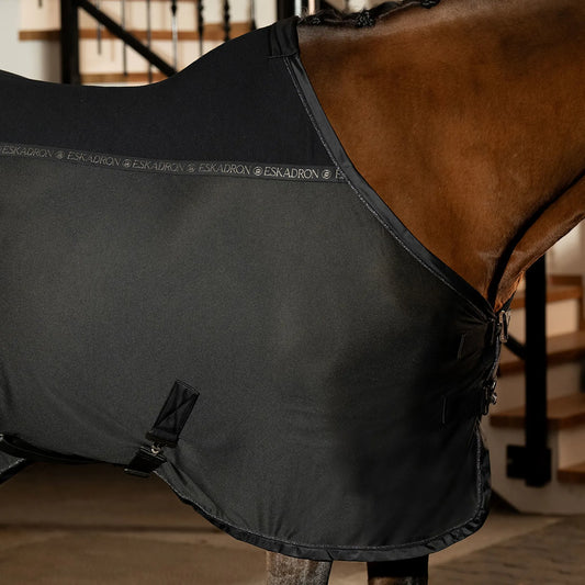 Eskadron Platinum Pro Cover Fly Cooler Rug - Black