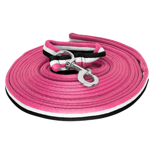 Imperial Riding Lunging Line Soft Nylon Neon Pink