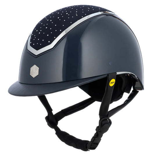 Charles Owen EQX with MIPS Kylo Gloss Riding Helmet