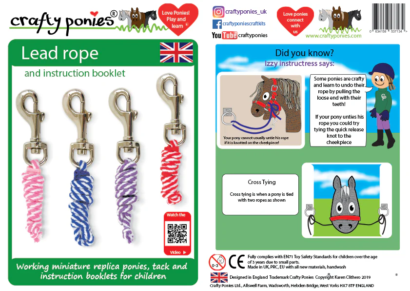 Crafty Ponies Lead Rope