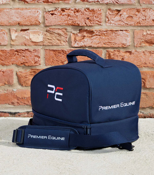 Premier Equine Team Helmet Bag Navy