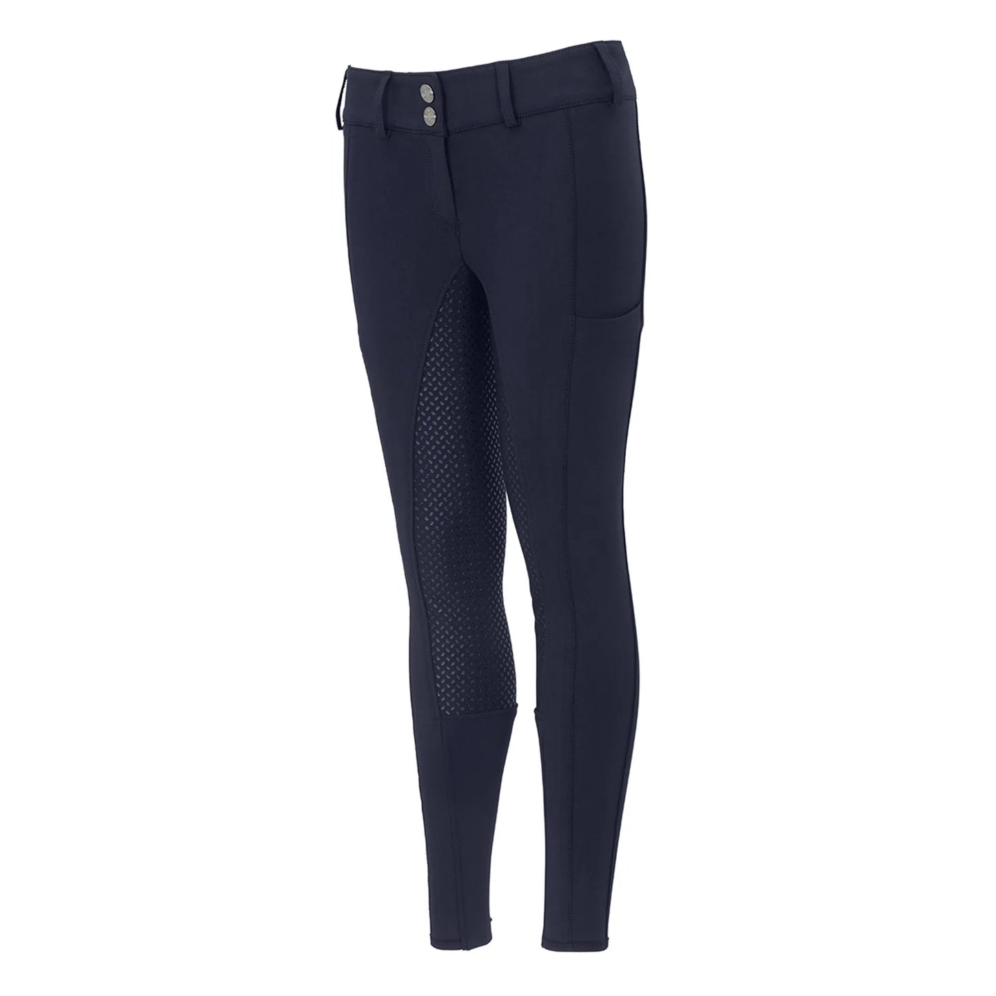 Pikeur Xenia Full Grip Junior Girls Breeches - Nightblue