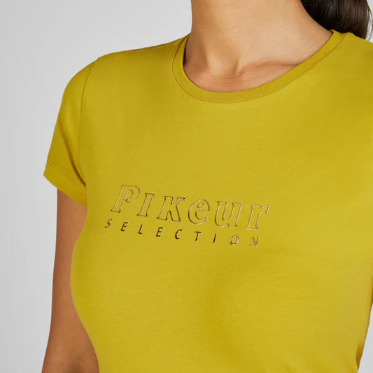 Pikeur Roundneck Shirt 7213 - Golden Olive