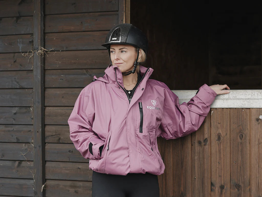EQUIDRY Shortie | Stowaway Hood|Thin fleece or cool mesh ( MAC ) lining