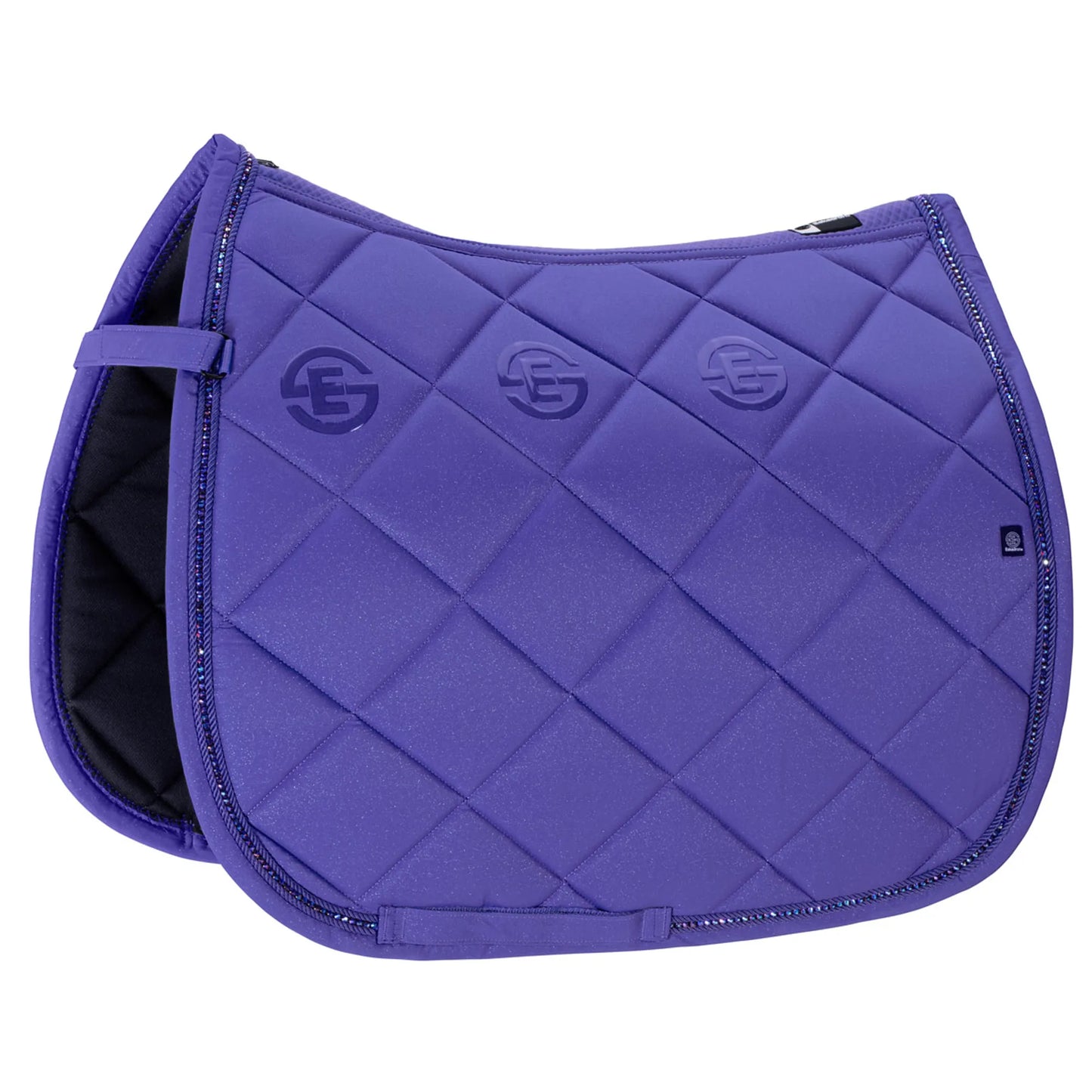 Eskadron Dynamic Sparkle Crystal Dressage Saddlecloth - Purple