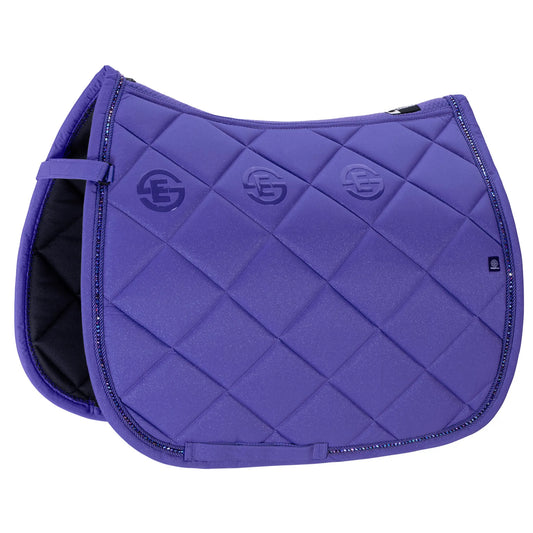 Eskadron Dynamic Sparkle Crystal Dressage Saddlecloth - Purple