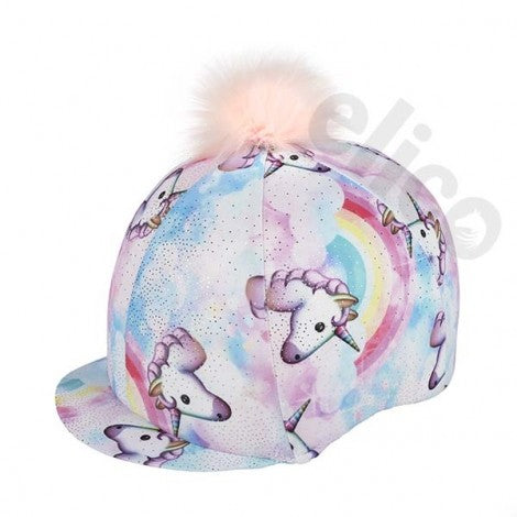 Elico Pastel Unicorn Lycra Cap Cover