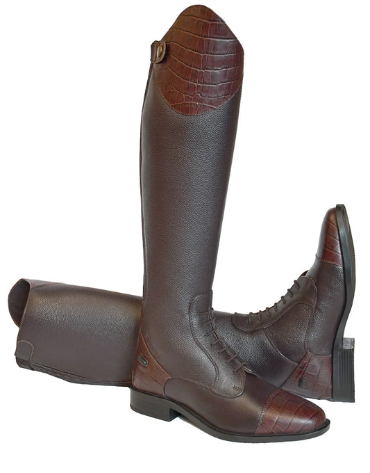 Rhinegold De-Luxe Leather Riding Boots