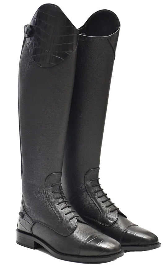 Rhinegold De-Luxe Leather Riding Boots