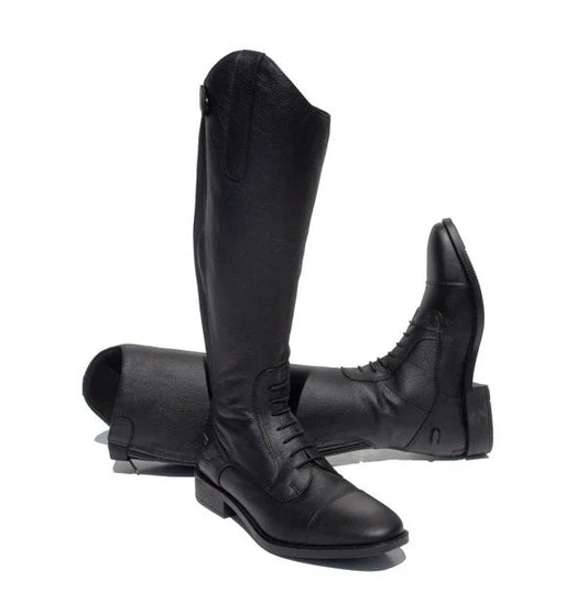 Rhinegold Extra Short Luxus Leather Riding Boot