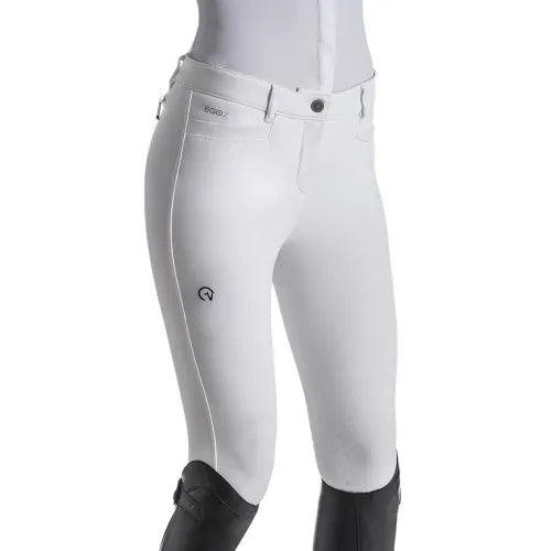 Ego7 Jumping EJ Ladies Breeches - White