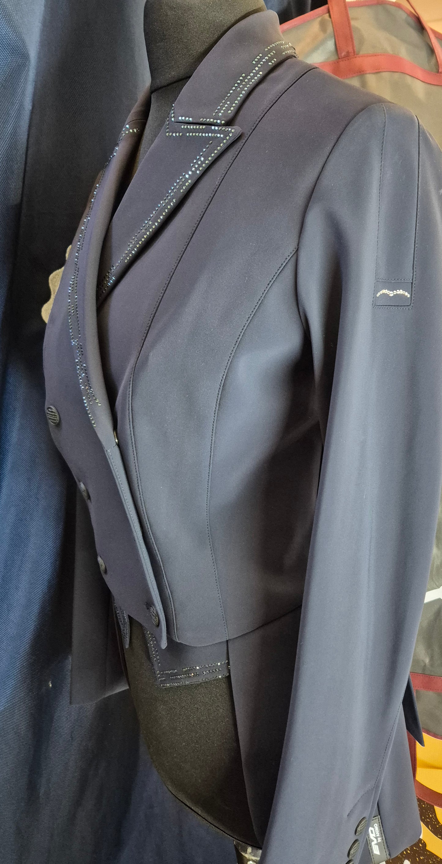 Animo Italia - Leonora Ladies Dressage Competition Jacket - Blu Navy