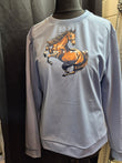 Animo Italia - Lerica Long Sleeve Jumper Sky Blue