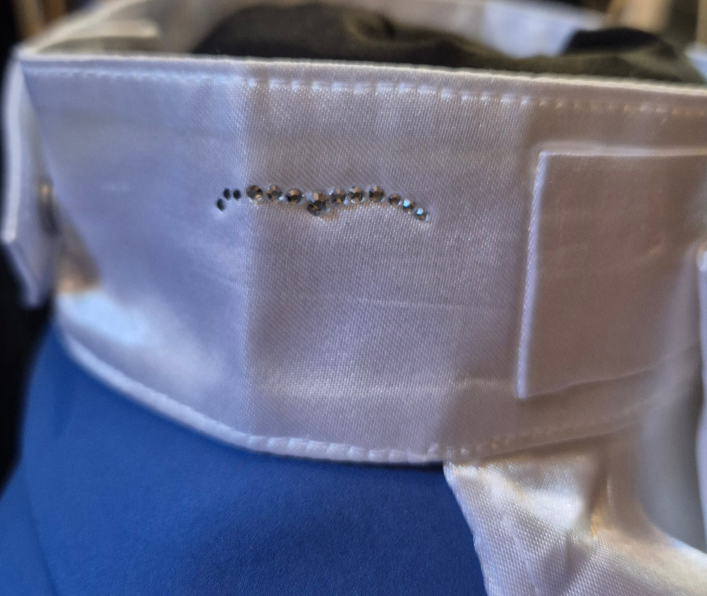 Animo Italia - Xtory Stock Tie, White and Crystal