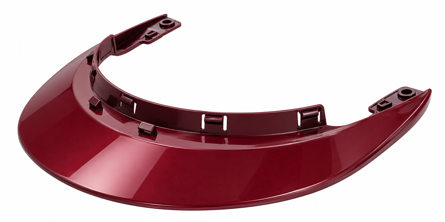 KEP Italia Cromo 2.0 Standard Visor / Peak – Metal Bordeaux