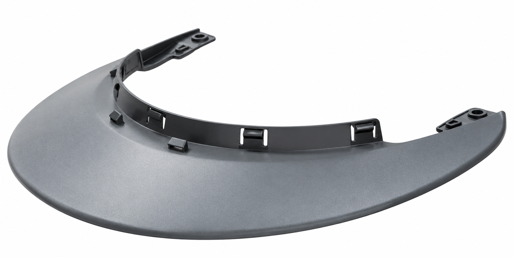 KEP Italia Cromo 2.0 Polo Visor / Peak – Grey Textile