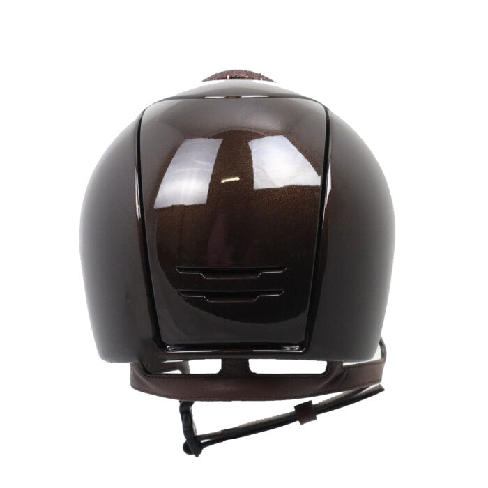 KEP Cromo 2.0 Polish Brown with brown Glitter Front Panel – Medium Shell
