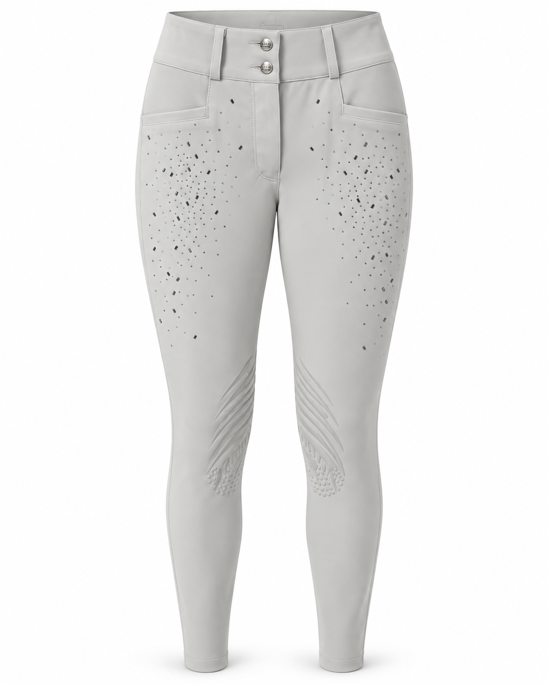 Animo Nissoria 25X-Flash Crystal Breeches – Grigio Luna