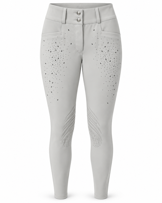 Animo Nissoria 25X-Flash Crystal Breeches – Grigio Luna