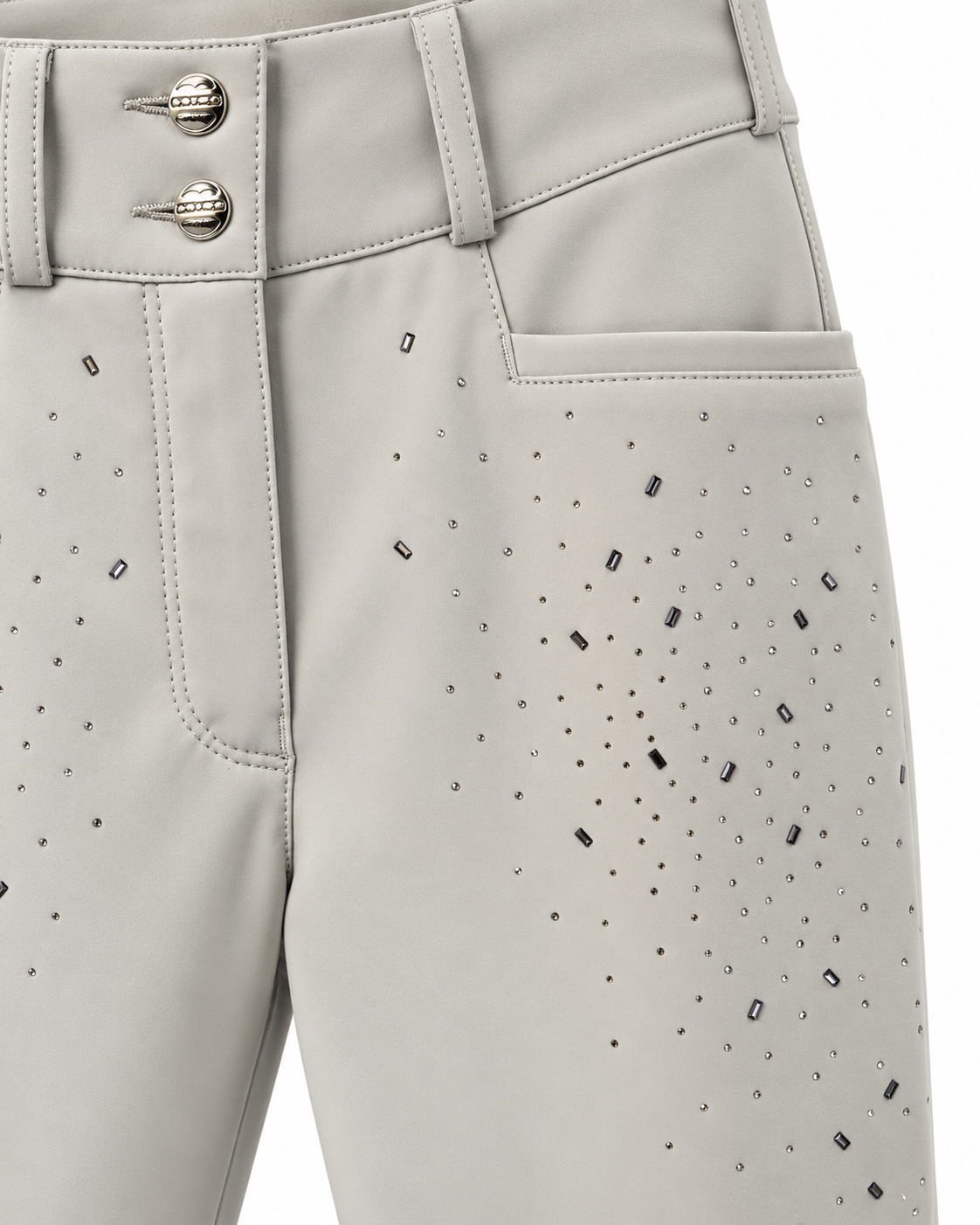 Animo Nissoria 25X-Flash Crystal Breeches – Grigio Luna
