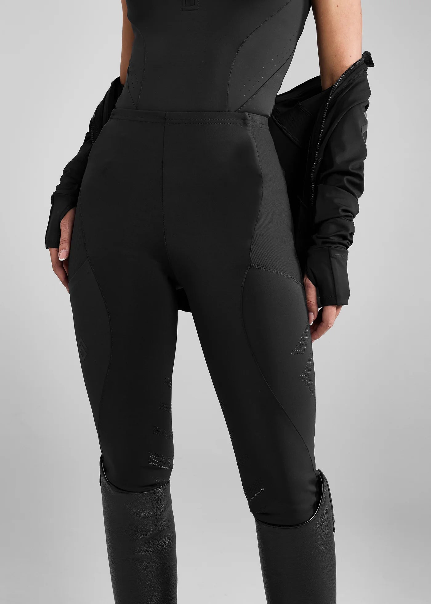 Aztec Diamond ladies core Leggings Knee Grip