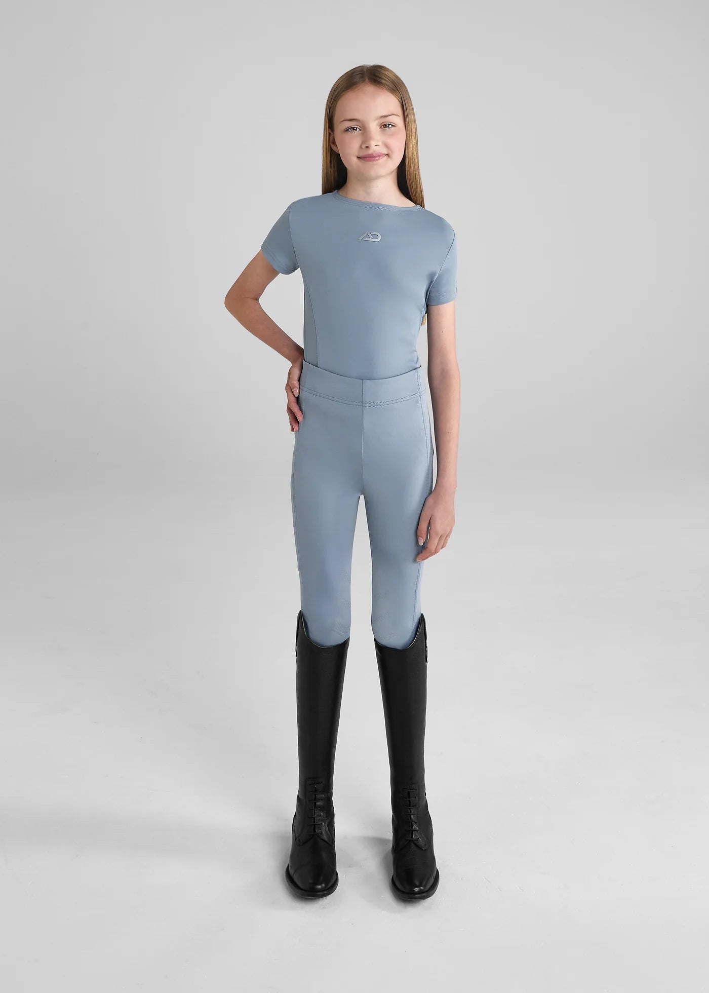 Aztec Diamond Young rider knee grip leggings