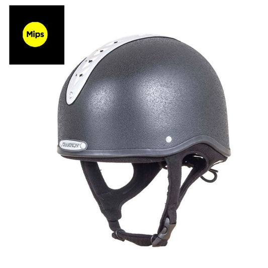 Champion Revolve Junior X-Air MIPS Jockey Helmet - Black