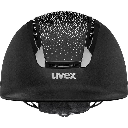 uvex suxxeed flash crystal riding hat