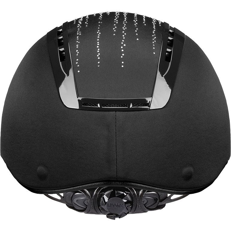 uvex suxxeed flash crystal riding hat