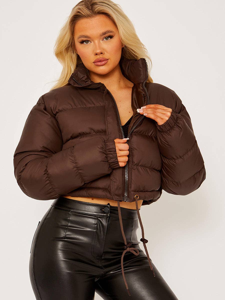 New Cropped Puffer Jacket