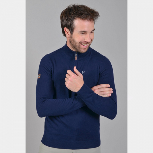 Harcour Flash Mens Must Have Pullover - Navy